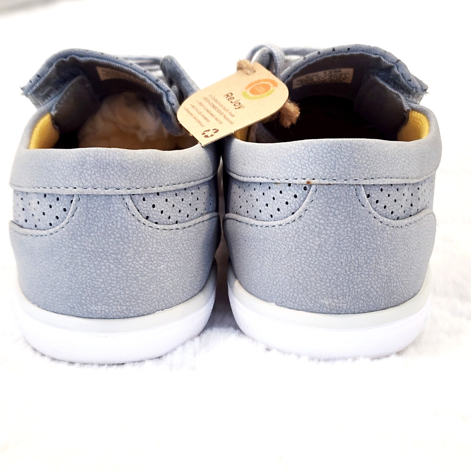 Nwt Livie And Luca Reeve Perf Suede Size 12 Gray Grey — image 4 of 6